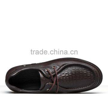 China Brand Formal Business Men's Shoes Casual Fashion Sample for Male, Men Casual Shoes With Top Layer Leather Made in Jinjiang photo-6
