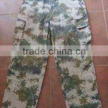 GZY factory stock military uniform training camo clothing wholesale