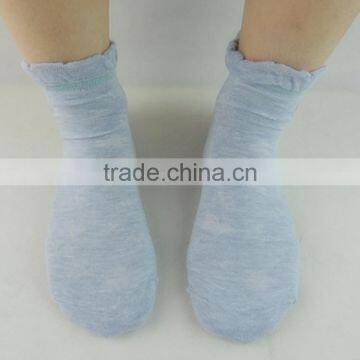 Fashion Design Women Lace Boat Socks photo-2