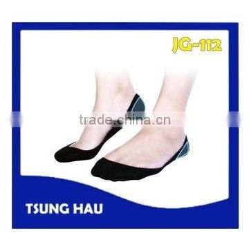 moisturizing gel invisible no show high heel socks