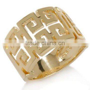 Gold Plated Thumb Ring(DTSR 02052)