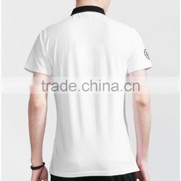 Soft and Comfort Chest Stripe Men Polo T-shirt photo-3