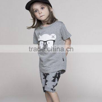 S16672A 2017 Wholesale Children Summer Cotton Shorts