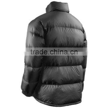 Waterproof Winter Duck Down Mens Black Jackets photo-3