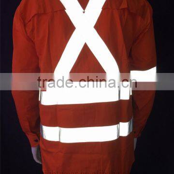 Hi Vis Long Sleeve Safety Shirt With Reflective Tape for Australia photo-4