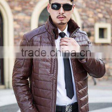 China Clothing factory custom men down jacket