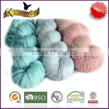 Super light soft blended 50% wool 50% acrylic yarn for baby