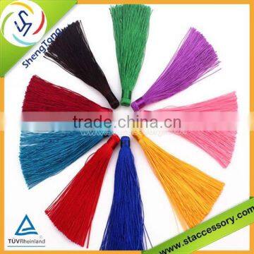 tassels for jewelry polyester/silk tassels wholesale silk tassels