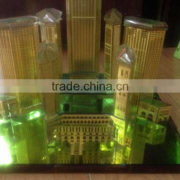 Crystal Makkah Clock Model for Islamic Souvenir Gift photo-3