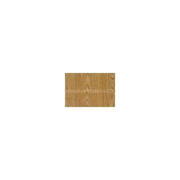 Fire Resistance / Waterproof / Anti-Dirt Wood Grain Contact Paper / Wood Grain Printing Paper For Al