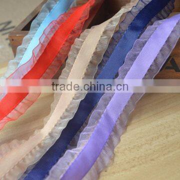 16~38mm Organza Lace Trim for Decoartion photo-2