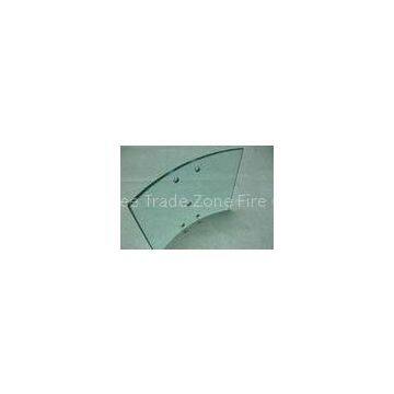 Low E Commercial Curved Tempered Glass For Skylight , Color Glazed , Heat Strengthened
