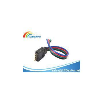 RGB LED Strip 4 Pin Male Connector Cable