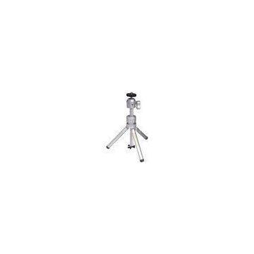 silver color one leg section 125mm Folded Length ABS head PVC Mini Table Digital Camera Tripod