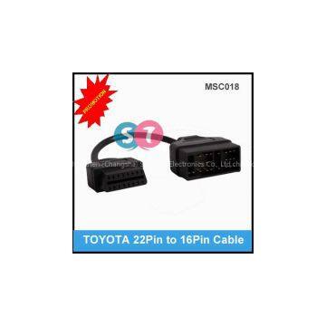 TOYOTA 22Pin to 16Pin OBD1 to OBD2 Connect Cable
