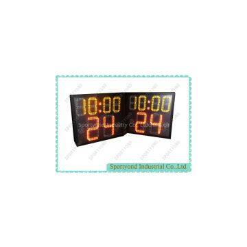 Digit Basketball Shot Clock with Time
