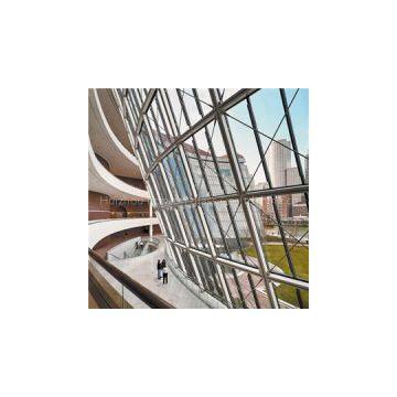 Tempered Glass Aluminum Frame Curtain Wall