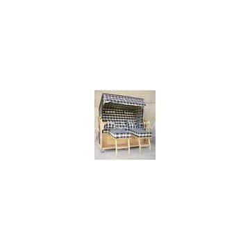 UV Resistant Waterproof Roofed Beach Chair & Strandkorb For Swimming Pool