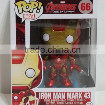 Hot selling Super hero POP action figures POP PVC dolls wholesale