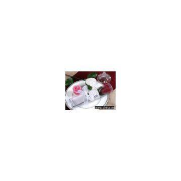 Long Stem Rose Candle