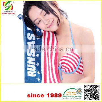 100% Cotton Unisex Adult Quick Dry Custom Sport Towels GYM Towel With Logo photo-3