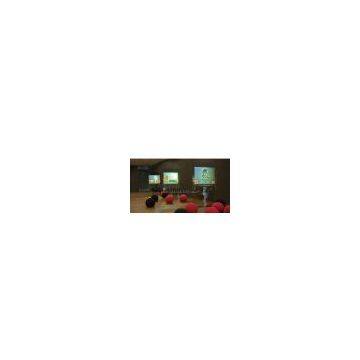 Rear projection film