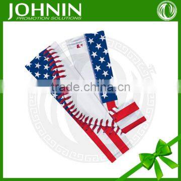 Custom Fashion Design Promotion Arm Sport America Sleeve Flag