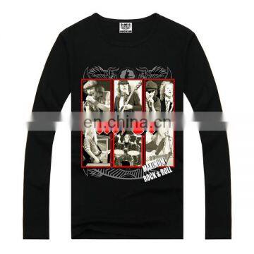 AC DC new model t-shirts,thin long sleeve t shirts