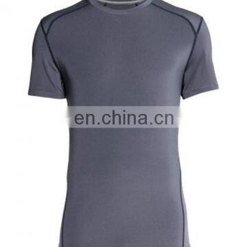 China Wholesale sports wear Gym Sport Wear Tight Men's t shirts Custom Printing Men's t shirts