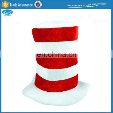 Christmas Style Red White Color Party Top Hat