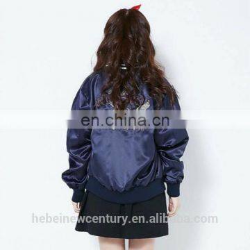 Sweet Girls Embroidered 100% Polyester Lightweight Waterproof Jacket photo-3