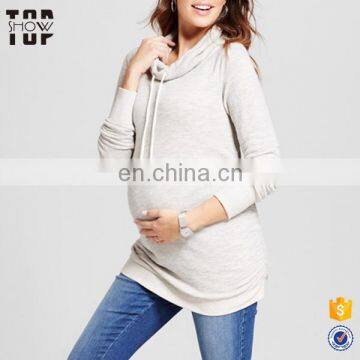 China factory women maternity fashionable sweatshirt french terry latest design sweatshirt