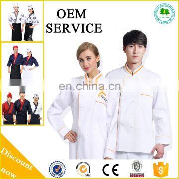 Japanese style chef uniform, Japanese restaurant uniform designs