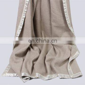 inner mongolian manufacturer wholesale plain color lambs wool blanket home travel camping blanket