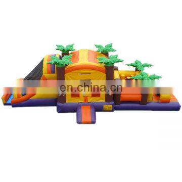 China Factory Free blower for inflatable obstacle course toy for kids