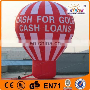 commercial advertising mini inflatable hot air balloon for sale