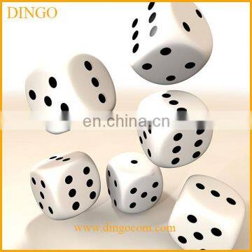 Promotional Customized 10mm round corner acrylic dice