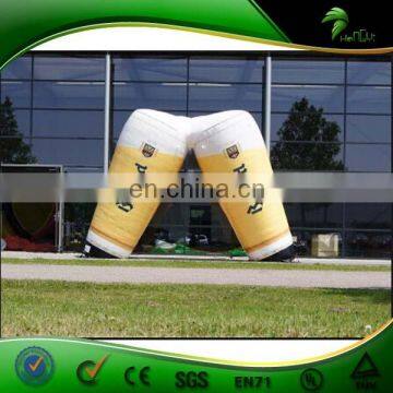 Advertising Inflatable replica arch,inflatable coffee cup arch,inflatable model arch door