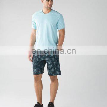 Bulk Hot Workout Cheap High Waist Sport Wholesale Men Shorts With Custom Logo photo-3