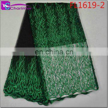 High Quality Charinter African Fashion Lace Fabrics FL1619 photo-2