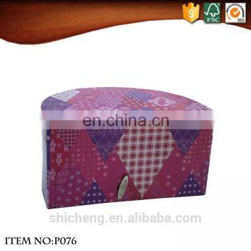 China Factory Semicircle Paper Jewellery Musical Boxes for Wholesale photo-5