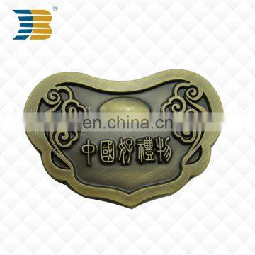 High quality bronze carved custom metal charm pendant