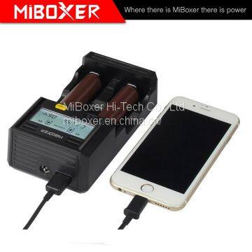 Miboxer C2-6000 3A Lithium Battery Charger With USB 3A Fast Battery Charger for Li-ion, Ni-MH,18650,21700,26650,32250 photo-3