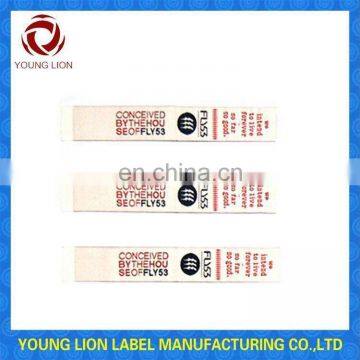 merrow border woven label