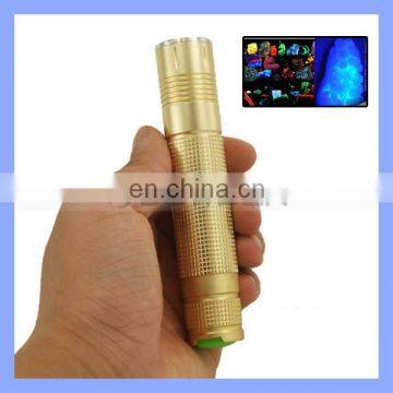 LED Ultraviolet 5W UV 365nm Flashlight Mini Straight UV Flashlight photo-3