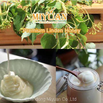 China Linden Honey Pure Raw Lime Honey in Bulk