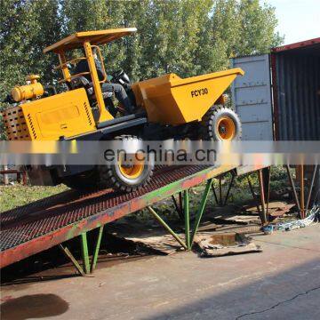 Shandong Weifang Producer 3ton mini dumper with CE made in China