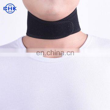 Elastic Adjustable  Magnetic Therapy Thermal  Self Heating Cervical Neck Support Brace Massager Belt