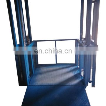 7LSJD Shandong SevenLift rental hydraulic guide rail small electric lift table machine