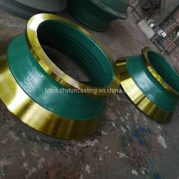 Mn18Cr2 Crusher Wear Parts Concave Mantle Suit Hp5 Metso Nordberg Cone Crusher photo-4